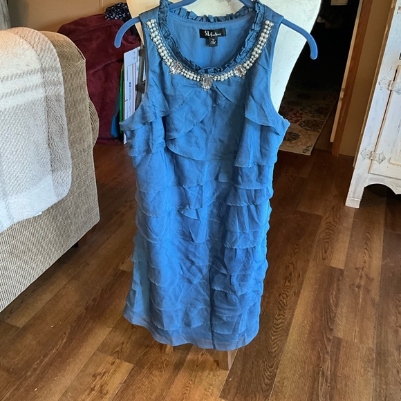 S.L. FASHIONS SIZE 14 dress - Picture 1 of 6